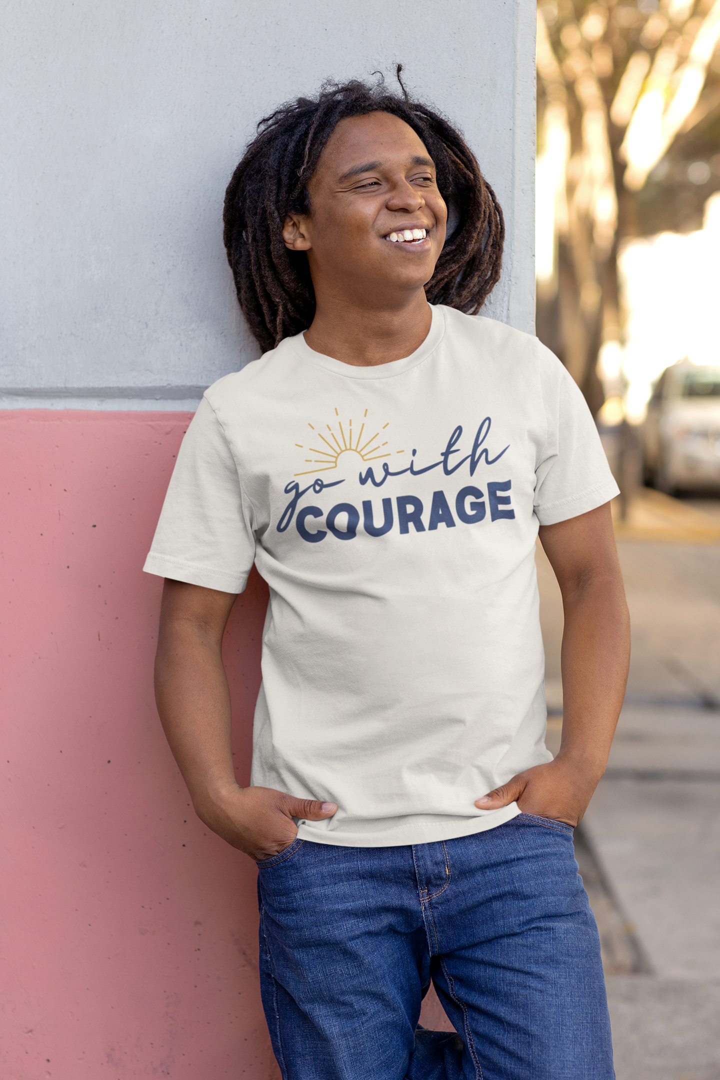 Go With Courage Tee