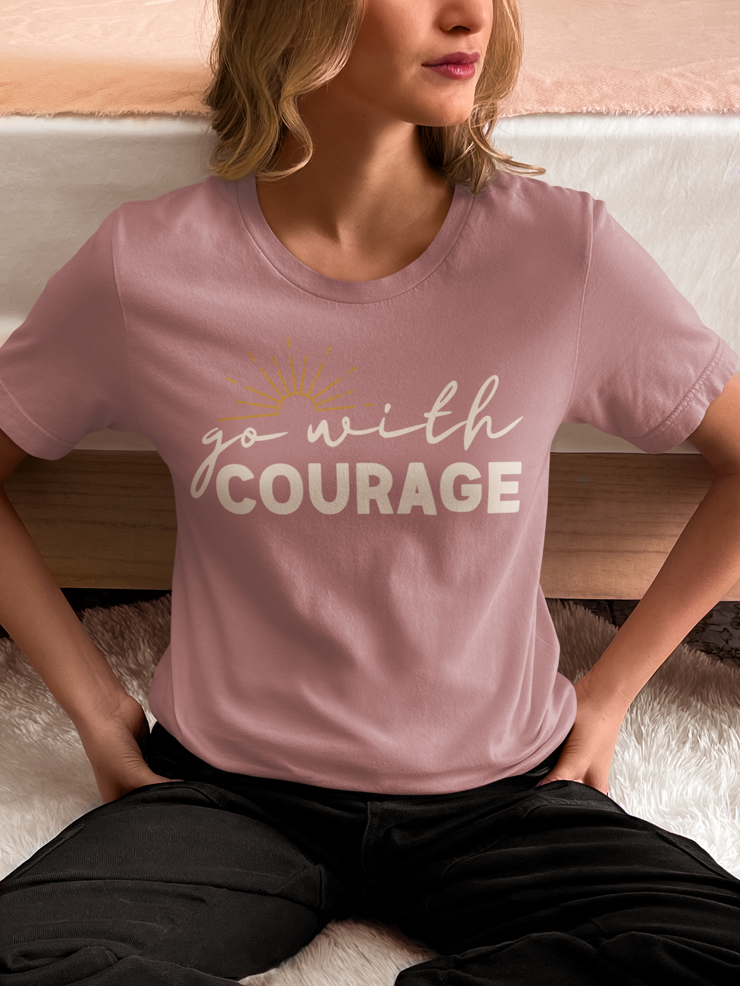 Go With Courage Tee